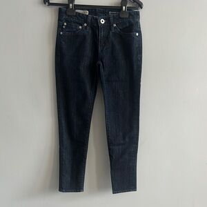 AG Jeans Adriano Goldschmied the Legging Crop Super Skinny Crop Jeans Sz. 24R